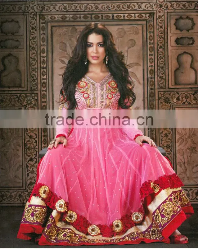 New Style Bollywood Fashion Traditional Gherdaar Anarkali Suit