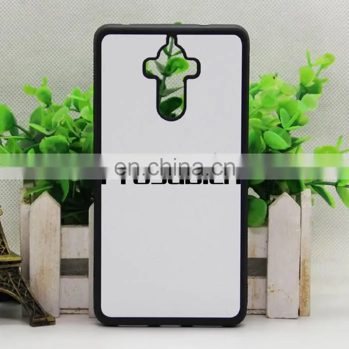 2d sublimation heat transfer PC +TPU silicon blank cell phone case for Prosub-Huawei mate 9