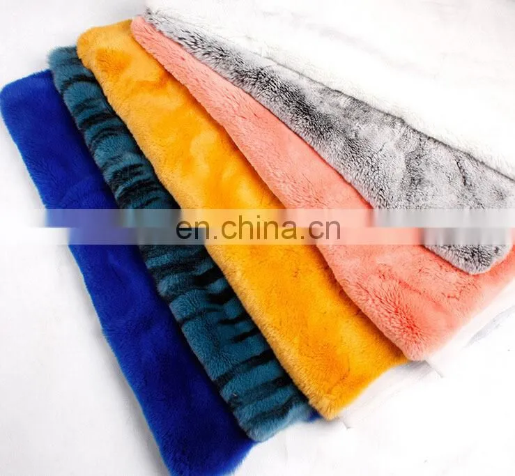 Real rex rabbit fur plate