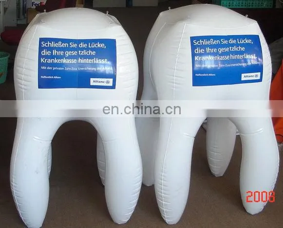 2013 Hot-Selling inflatable tooth for advertisment/sale