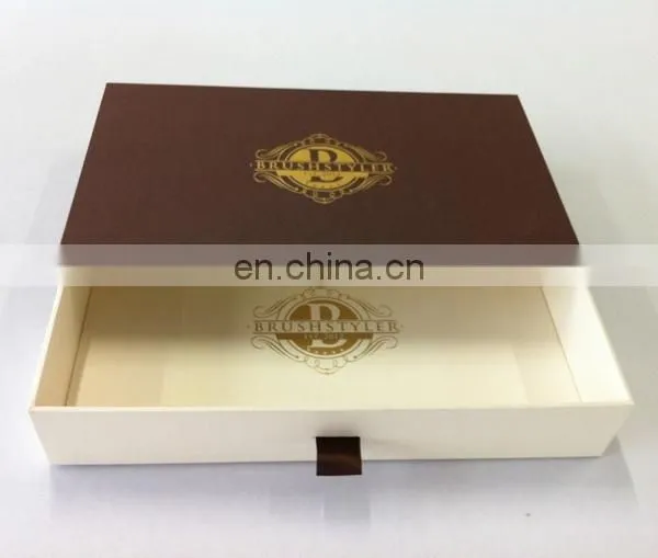 Years of Experience Factory Luxury Style Design Brown Paper Scarf Storage Nice Box