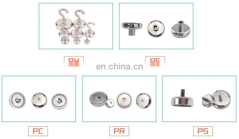 High Quality Rare Earth Neodymium Pot Magnetic Hooks Dailymag