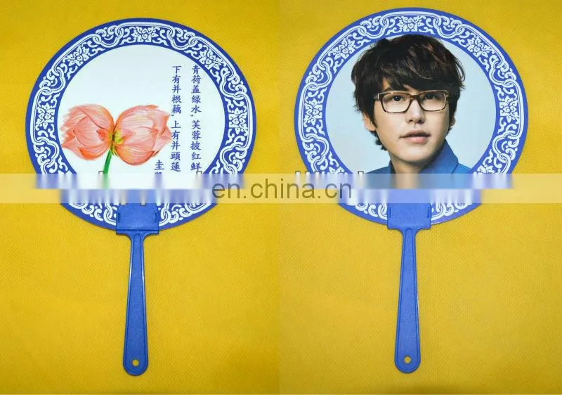 custom paper hand fans custom printed