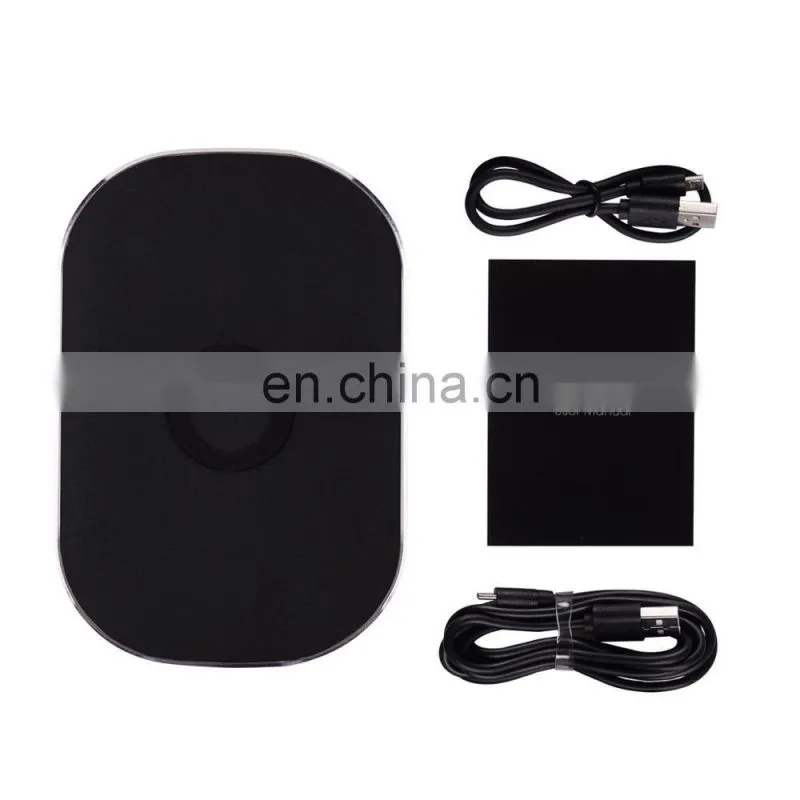 Amazon 3 coils wireless qi charger universal mobile phone power bank