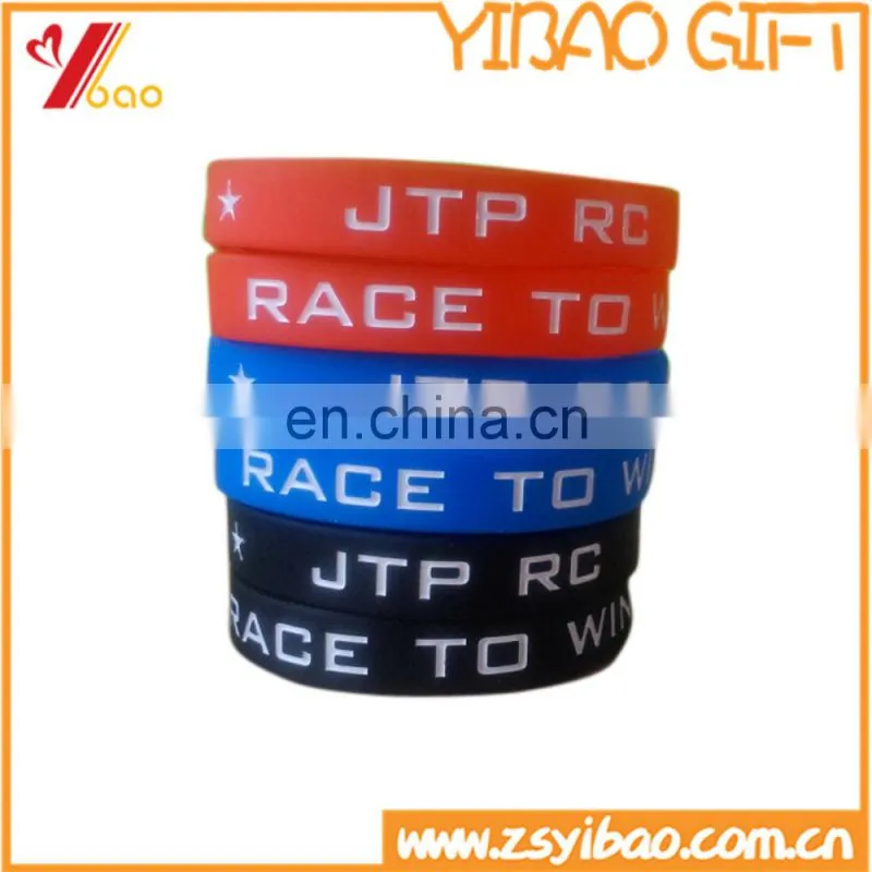 Custom size Silicone Wristband / silicone bracelet / rubber bracelet