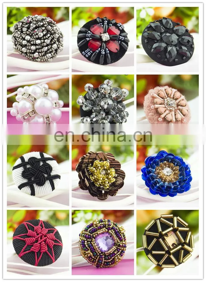 Bailange hot sale high quality ladies garment accessories fashion badge button
