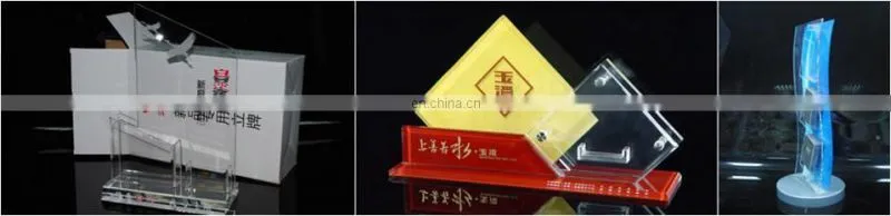Customized picture prcinted beautiful acrylic tissue box