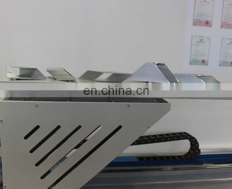 Chinese famous best sell and competitive aluminum 5 Axis CNC Double Cutting Saw for Aluminum Curtain Wall machine