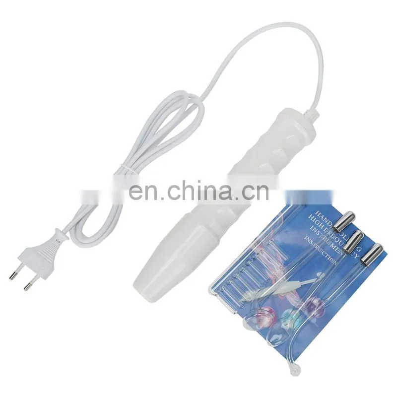 Portable High Frequency Electrotherapy Spot Acne Remover Facial Skin Care Professional Kit Beauty Massager Device