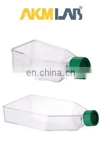 AKMLAB Laboratory Plastic Sterile Disposable Tissue Culture Flask Cell Culture Flask