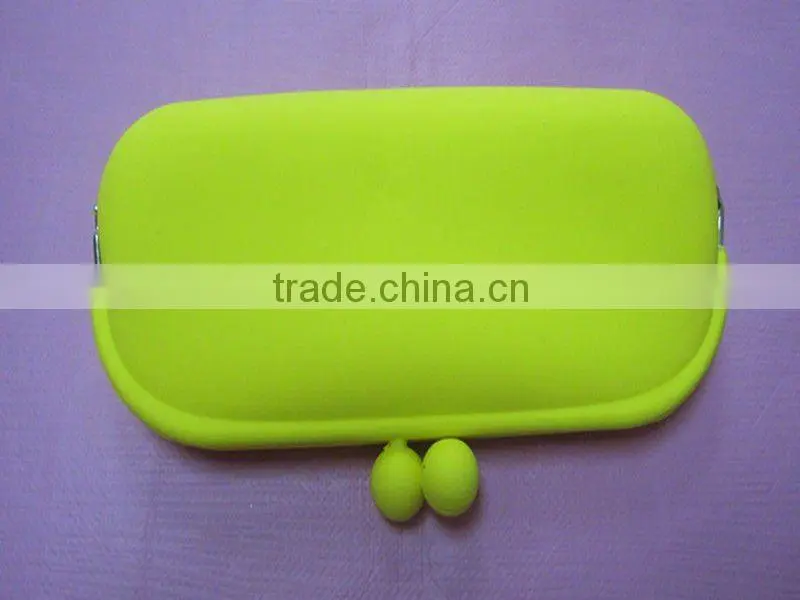 Hot promotional gift custom logo colorful silicone coin purse silicone rubber change purse