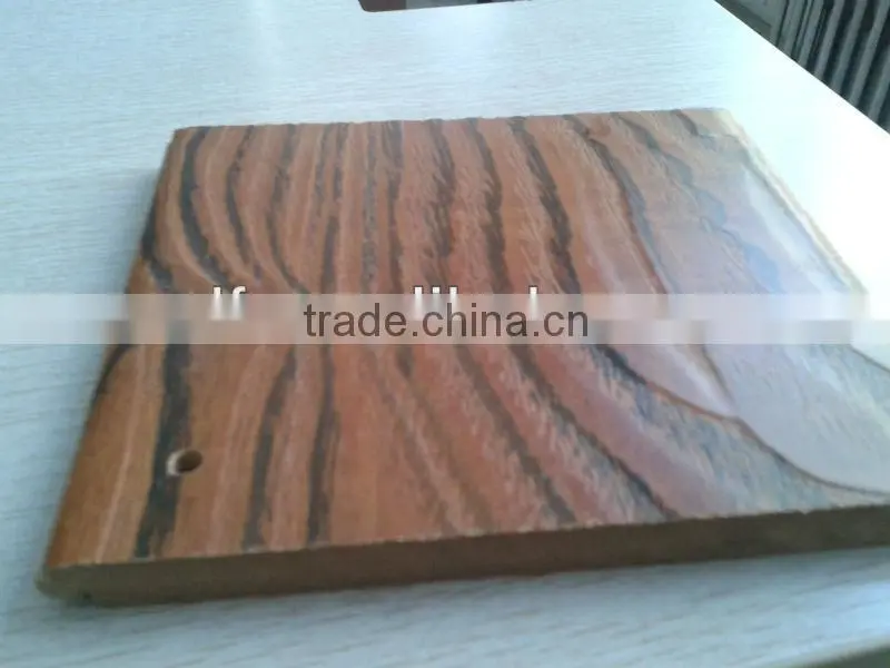 Light synchronized grain surface laminated floor