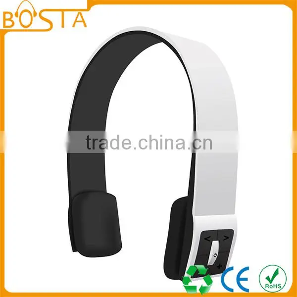 Clearance sales sports colorful music stereo mobile ribbon bluetooth headsets 2.0