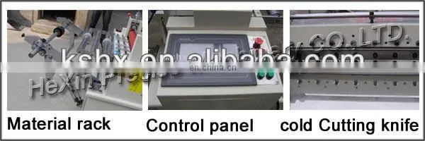 Non Woven Fabric Roll Cutting Machine With Rack