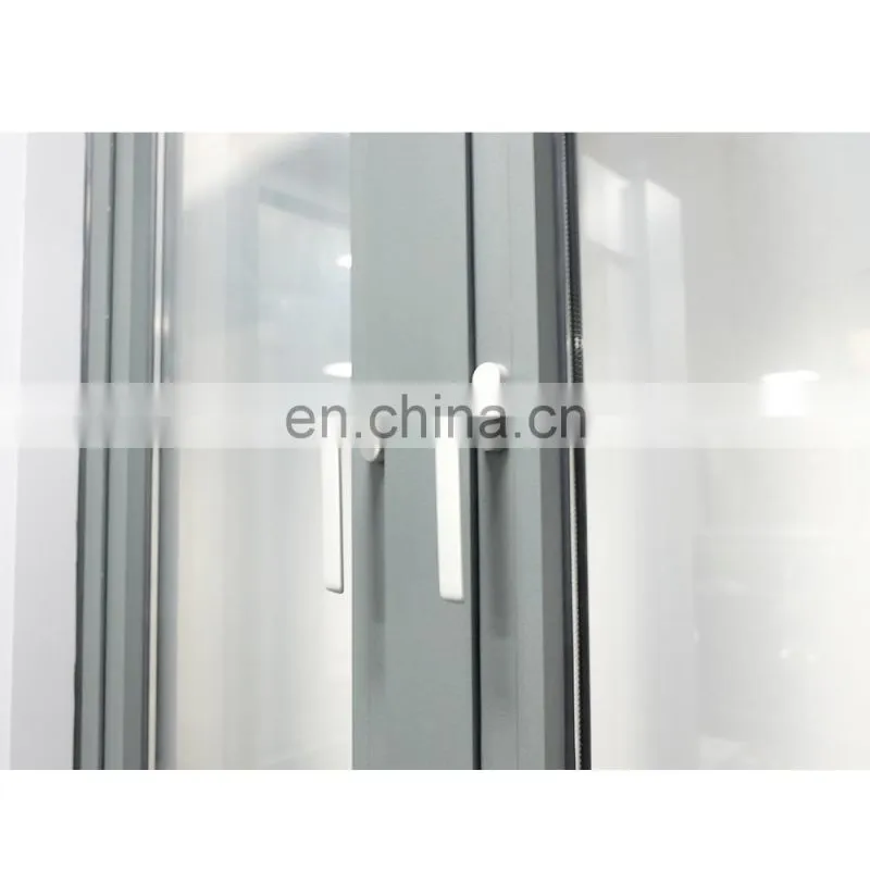 On Sales Folding Windows USA Standard Aluminum Panoramic Balcony Glazing As Glass Curtain Window Door