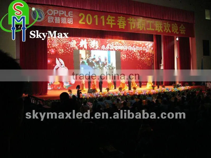 Indoor full color stage background led display screen