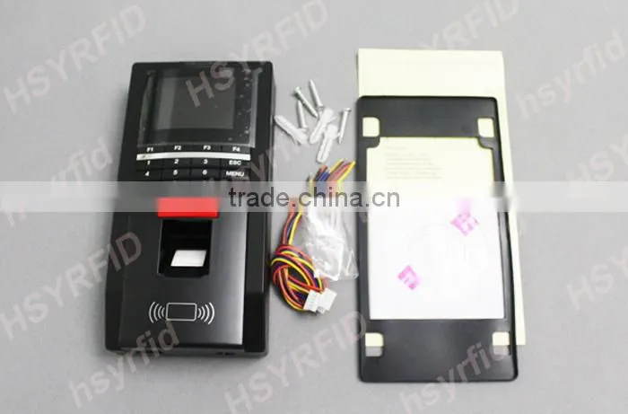 Fingerprint Recognition Door Access Time Attendance and RFID Card Access Control System