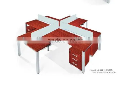 modern designer office furniture workstation/4 seaters workstation LA-003