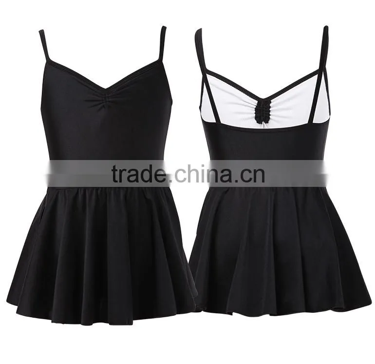 Children Camisole Leotards and Skirt