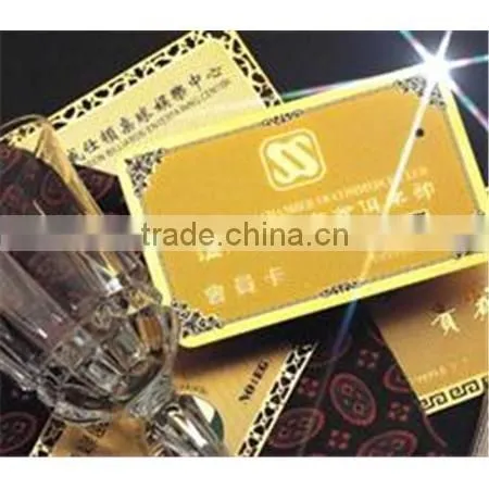 metal membership card