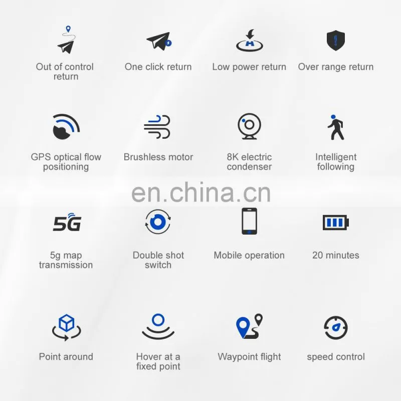 Wholesale K80 Pro Max 360 Degrees Obstacle Avoidance 8K HD Dual Camera 5G WIFI FPV Foldable RC Quadcopter Kid Toy Drones