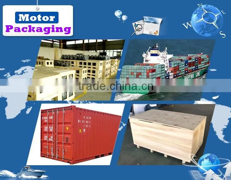 4kw 4 pole YCT magnetic speed adjustable motor