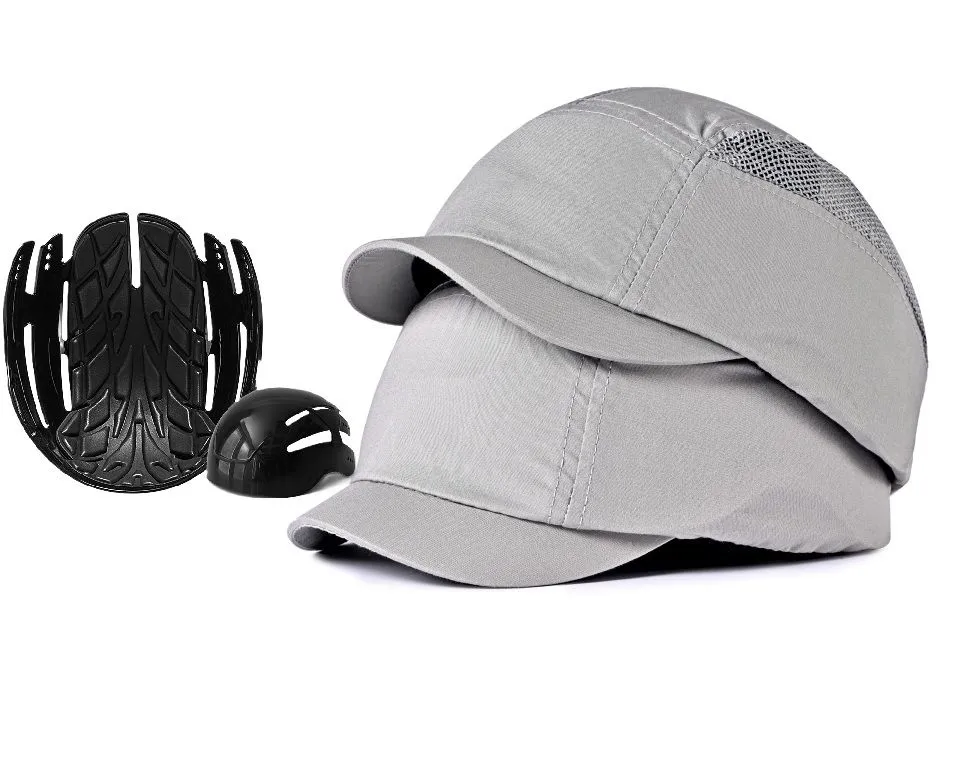 Short brim shoprt peak bump cap (2)