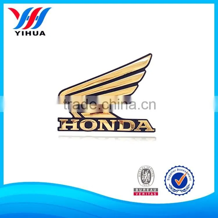 Factory cheap custom chrome car logo stciker , car badge emblem