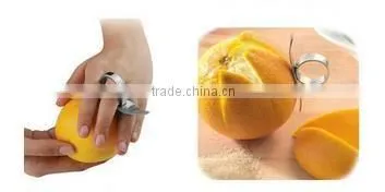 High quality stainless steel orange peeler manual/orange slicer