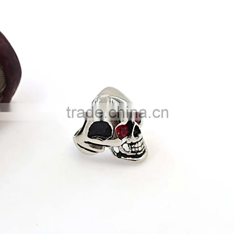 Hot sale wholesale products stainless steel skull cool sex rings for men