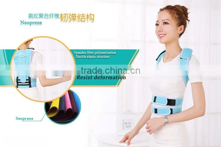 Professional Adult Aluminium Alloy keel Back Posture Corrector Band for health