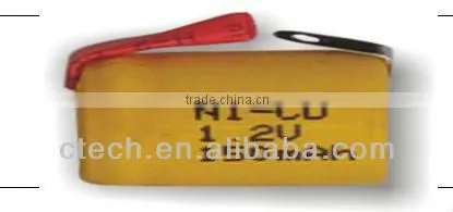 NICD rechargeable battery 1/3AAA 80mAh