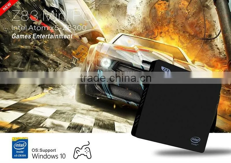Z83 Intel Atom cherry trail X5-Z8300 Quad Core 2GB RAM 32GB ROM smart tv box