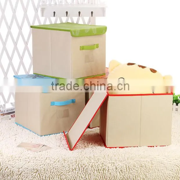 Spacious Canvas Collapsible Storage Box