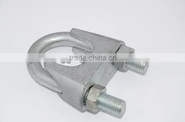 hot sale electro galvanized malleable cast iron wire rope clip