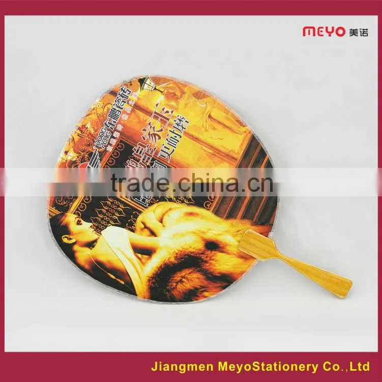 2015 Art Custom handmade Gift Hand Fan for sales advertising