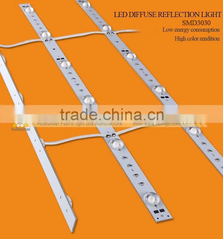 EPISTAR CHIP aluminum rigid led lattice backlight strip