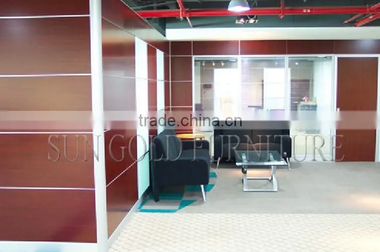 Modern Office Half Board and Glass Types of Partition Walls(SZ-WS642)