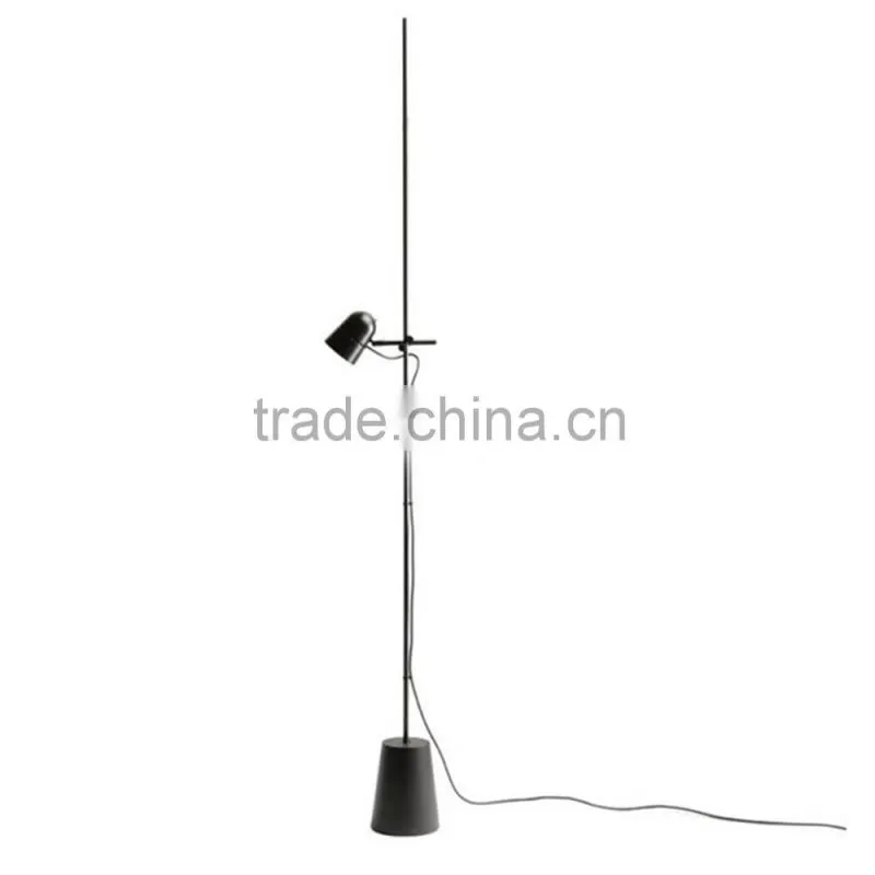 Black aluminum Contemporary Floor Lamp/Lights