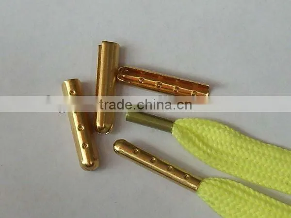 Metal tips shoelace tips