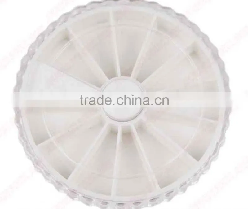5g Jar 12pcs/set Empty Case Nail Art Tips Box Cosmetic acrylic powder jar Wholesale