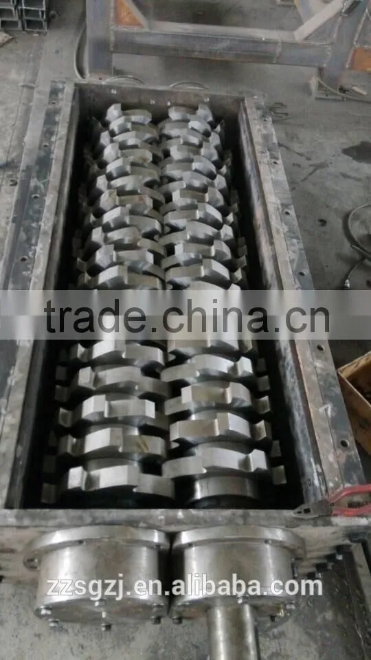 Good Performance Heavy duty industrial rubbish shredder