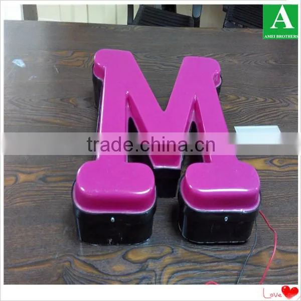 Custom made vacuum form taxi roof top light box