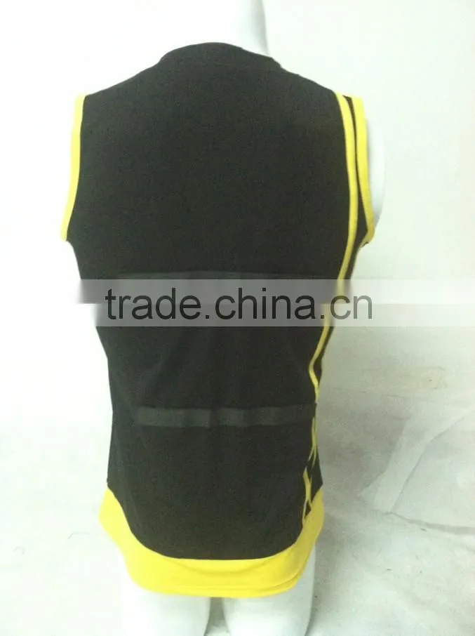 black sublimated netball dress with nice deisgn