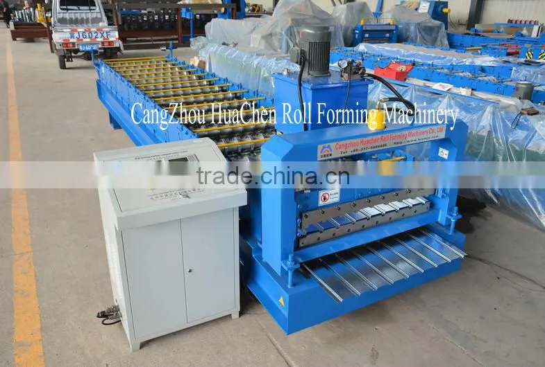 China Fully Automatic Aluminum Wall Panel Machine