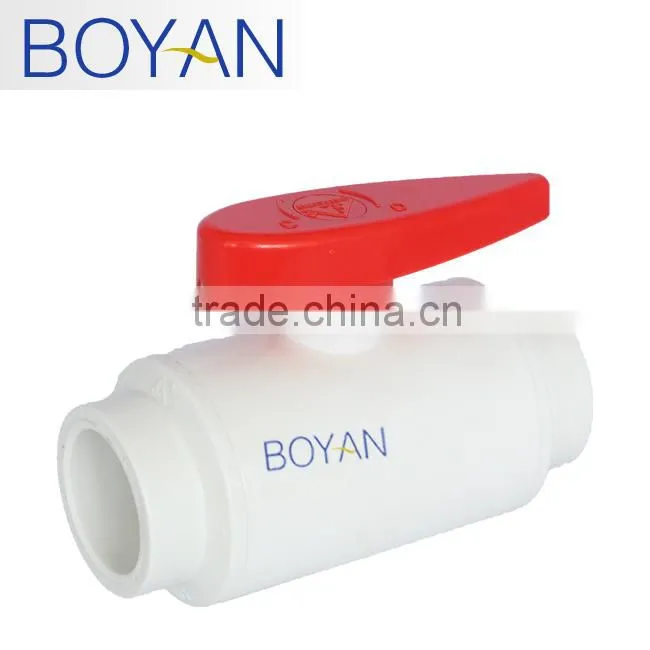 China supplier plastic pvc ball valve