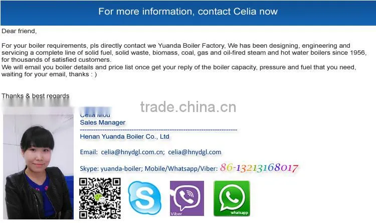 hand wood boiler with complete accessories