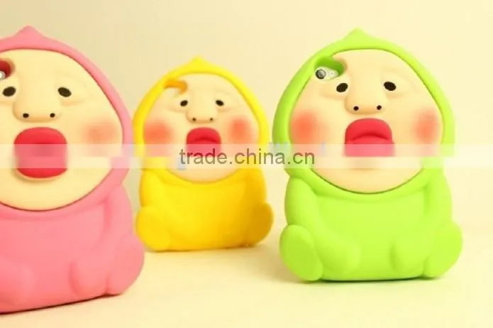 2013 Newest Design Silicone Lighter Funny Mobile Phone Cases for Iphone 4/4S/5/5S "11"