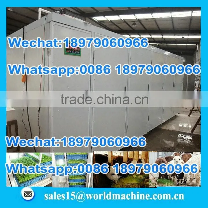 hydroponics trays fodder machine/animal feed machine