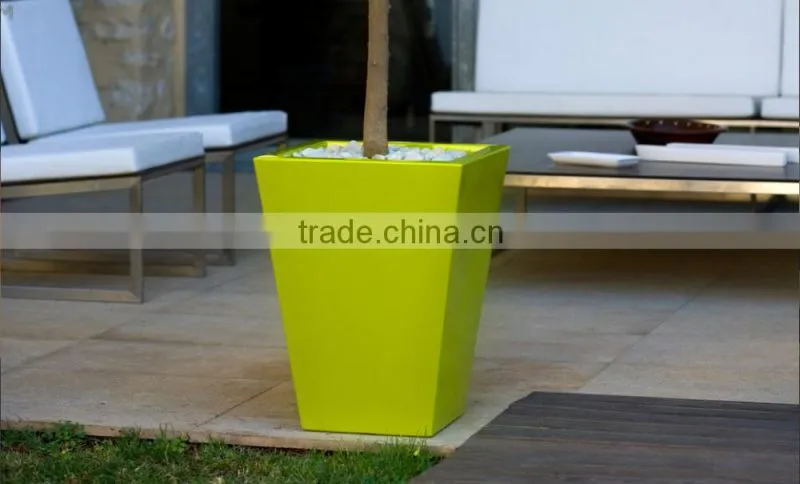 fiberglass planter Garden decorative flower pot